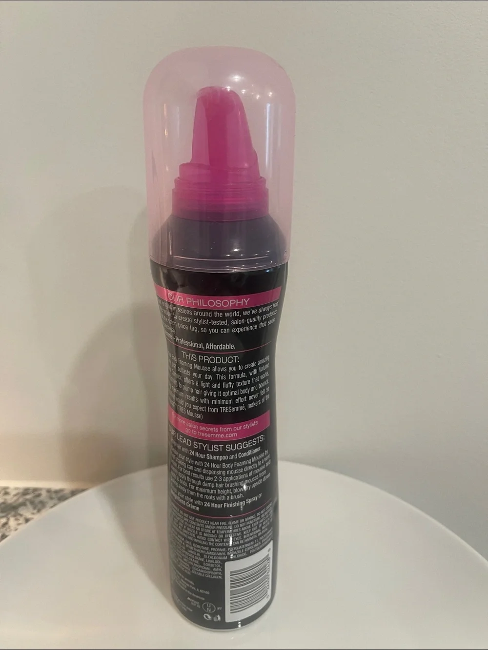 TRESemmé 24 Hour Body Foaming Mousse - 8.1oz